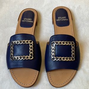 Steward Weitzman leather sandals